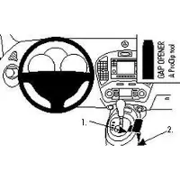 Brodit ProClip houder geschikt voor Nissan Juke 2011-2019 Console mount