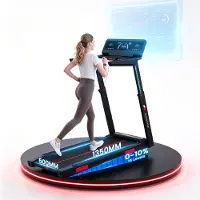 CITYSPORTS NB2 Loopband -135*50CM - 10% Incline Loopband Inklapbaar - Walking Pad - Opvouwbare Wandelband - 1-16.5 km/u