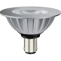 SPL BA15d LED Lamp | 6.5W 2100K/3000K 10V/14V 921/930 | 36° Dimbaar