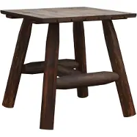 vidaXL Bijzettafel 49x49x50 cm massief vurenhout