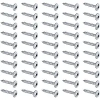 Alberts 338381 houtschroeven Speed | Ruspert zilver | Ø7 x 40 mm | set van 50