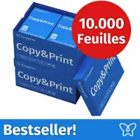 Easyprint NIEUW: Printerpapier Kopieerpapier 10000 Vel 20 x 500 A4 Premium Extra Wit CIE 160 Testwinnaar PEFC-gecertificeerd