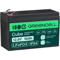 Green Cell LFPGC12V10AH UPS battery Lithium Iron Phosphate (LiFePO4) 12.8 V 10 Ah