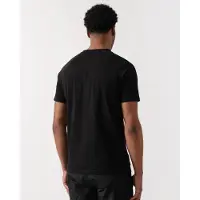 BOSS Heren Zwart RN Slim Fit T-shirt (S), Casual, Korte mouwen, Biologisch katoen 50517970