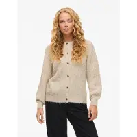 Vila Gebreid vest 'VILampe' cappuccino