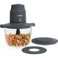 Tefal Choppeo MB603138, 2 liter, zwart, transparant, glas, roestvrij staal, 500 W, AC