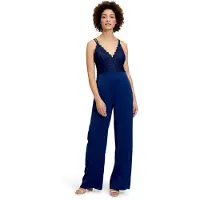 Vera Mont Jumpsuit donkerblauw