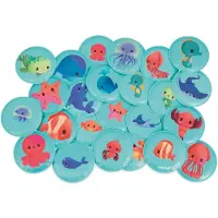 Janod - Badspeelgoed - Memoryspel babydieren