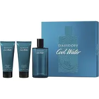 Davidoff Cool Water Man - Edt 125 Ml + Sprchový Gel 75 Ml + Balzám Po Holení 75 Ml