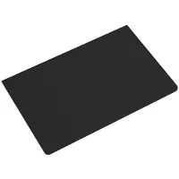Saniclass Tops Topblad - 60x1.2x46cm - afgeronde hoeken - mat zwart