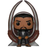Funko POP! T'Challa on Throne - Pop! Deluxe - Black Panther Figuur