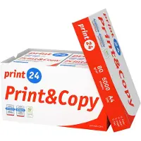 Print24 NIEUW: Printerpapier Kopieerpapier 5000 Vel 10 x 500 A4 Premium Extra Wit CIE 160 Testwinnaar PEFC-gecertificeerd