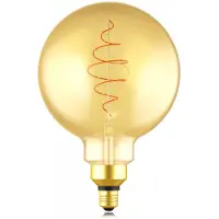 Nordlux LED Globe G200 E27 8,5-48W 2000K filament spiraal gold dimbaar - 2760210