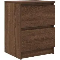 vidaXL Tv-meubel 40x35x54 cm spaanplaat bruin eikenkleurig