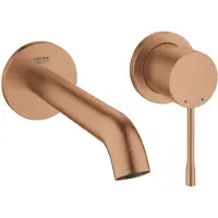 GROHE Essence New afbouwdeel voor 2-gats inbouw wandkraan M-size m. uitloop 18.3cm brushed warm sunset
