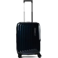 Samsonite Nuon 4 wielen Cabinewagen 55 cm met uitbreidingsplooi blauw