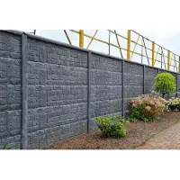 Intergard Beton schutting Brickstone enkelzijdig 200x193cm