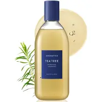 Aromatica Verhelderend Tea Tree Shampoo, Biologische Tea Tree Olie, Natuurlijke Dandruff, Jeukende Hoofdhuid Zorg, voor Mannen & Vrouwen
