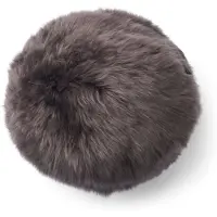 Natures Collection Sheepskin House - Angeliet Kussen - Rond - Langharige Schapenvacht - D30cm
