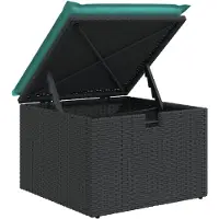 vidaXL 11-delige Loungeset met kussens poly rattan bruin