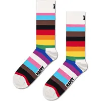 Happy socks Unisex Pride Stripe Sock White-Schoenmaat 36 - 40