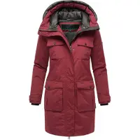 NAVAHOO Winterparka 'Eissturm 14' bordeaux