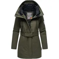 NAVAHOO Winterparka olijfgroen