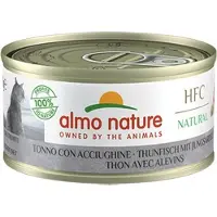 Almo Nature 24x HFC Natural Kattenvoer Nat Tonijn & Ansjovis 70 gr