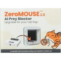 Trixie zeromouse adapter voor prooidetectie wit - 5,75x1,65x5,91 cm