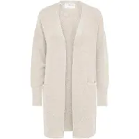 SELECTED WOMEN Gebreid vest 'Lulu' beige gemêleerd