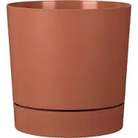 Scheurich Ronde bloempot met waterreservoir - - Plano - Ø 39 - 32 L - H 38 cm - Siena