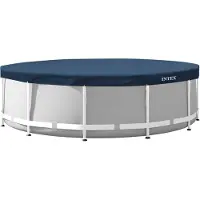 Intex Round All Year Pool Cover Transparant 3.66 m