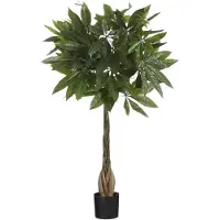 Mica Decorations sMica Decoration Pachira Kunstplant - H80 x Ø60 cm - Groen