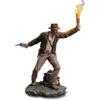 Iron Studios - Art Scale 1/10 - Indiana Jones and the Raiders of the Lost Ark - Indiana Jones Statue 27cm