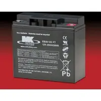 MK Battery - 20AH AGM accu voor uw scootmobiel - 18.1 cm x 7.6 cm x 16.7 cm (LxBxH)