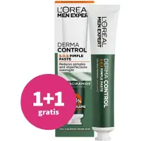 L'Oréal Paris Men Expert Derma Control S.O.S. Pimple Paste - Met niacinamide en salicylzuur - Tegen puistjes en grove poriën - 45ml