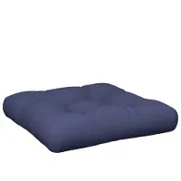 vidaXL Palletkussen 60x61,5x10 cm stof marineblauw