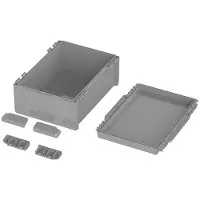 Bopla Bocube B 273616 PC-V0 7024 96017674 Outdoorbehuizing 284 x 364 x 160 Polycarbonaat (V0) Grijs-wit (RAL 7035) 1 stuk(s)