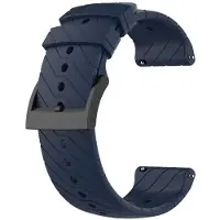INF Geschik voor Suunto 7/9/9 Baro/D5 armband siliconen DarkBlue