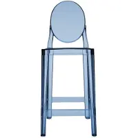 Kartell One More Barstoel Powder Blue | 65 cm