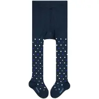 Falke Little Dot slijtvast huidvriendelijk katoen panty baby blauw - maat 62-68