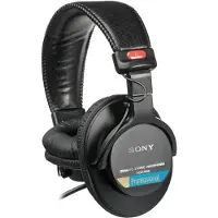 Sony MDR-7506 Over Ear koptelefoon Kabel Zwart Studio