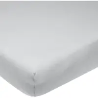 Meyco Hoeslaken Meyco Home Jersey 90x200 Licht Grijs