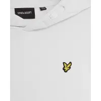 Lyle & Scott Loopback katoenen hoodie voor jongens - wit