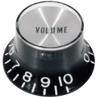 Boston KB-134-V Bellknop SG Model - Zwart met Chroomkap, Voor Volume Aansturing
