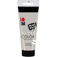 Marabu Acryl Color 082 100 ml acrielverf Zilver Koker