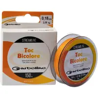 GARBOLINO Streamline Toc Bicolore 150m (Fluo Orange) - Maat : 0.24mm