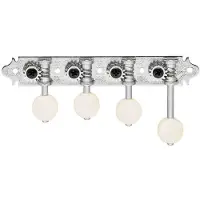 Gotoh GTH15795 MF40 F Stemmechanieken voor F-Style Mandoline, Nikkel, Ivoor MM Knoppen, 1:14 Overbrenging