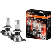 Osram H4 Night Breaker LED Smart ( Set ) Street-Legal Plug & Play Cool White 6000K +330% 64193DWNBSM