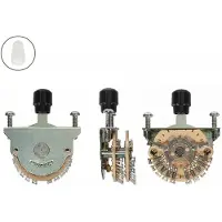 Fender 992251000 lever switch, 5-way Super Switch, for custom wiring, bolts and cap included